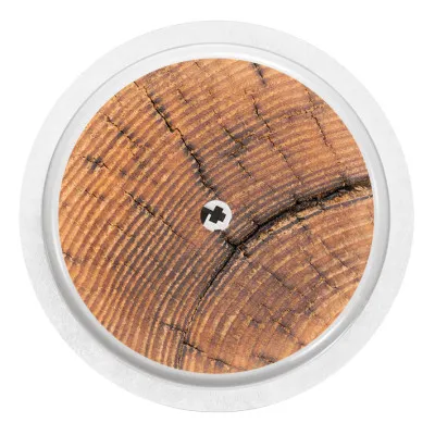 2x Holz Rustikal