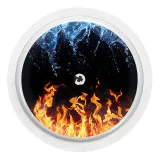 2x Wasser und Flammen